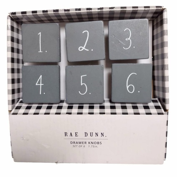 Rae Dunn Other - 6 Wooden Door Knobs NIB 💫 Rae Dunn